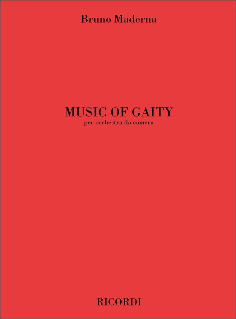 Music Of Gaity